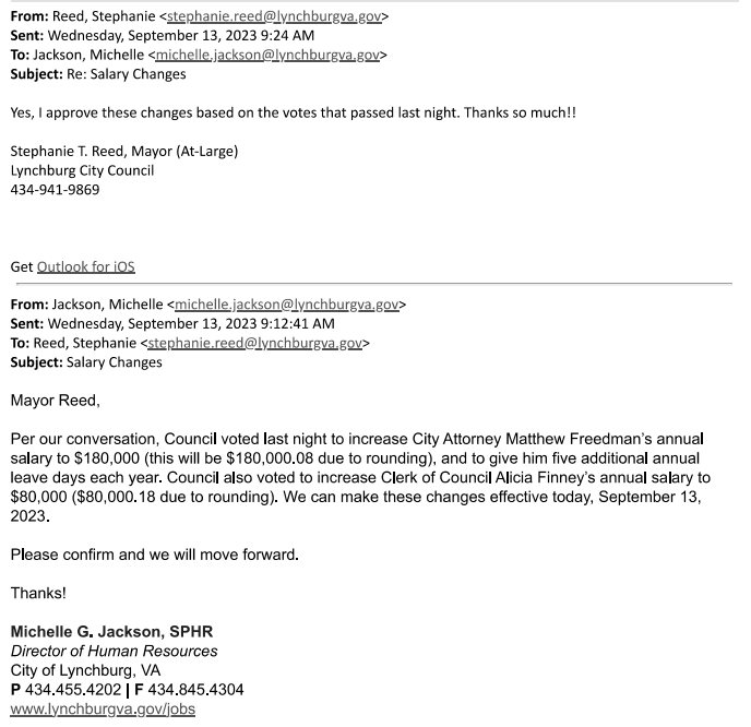 Manning Reed Jackson emails
