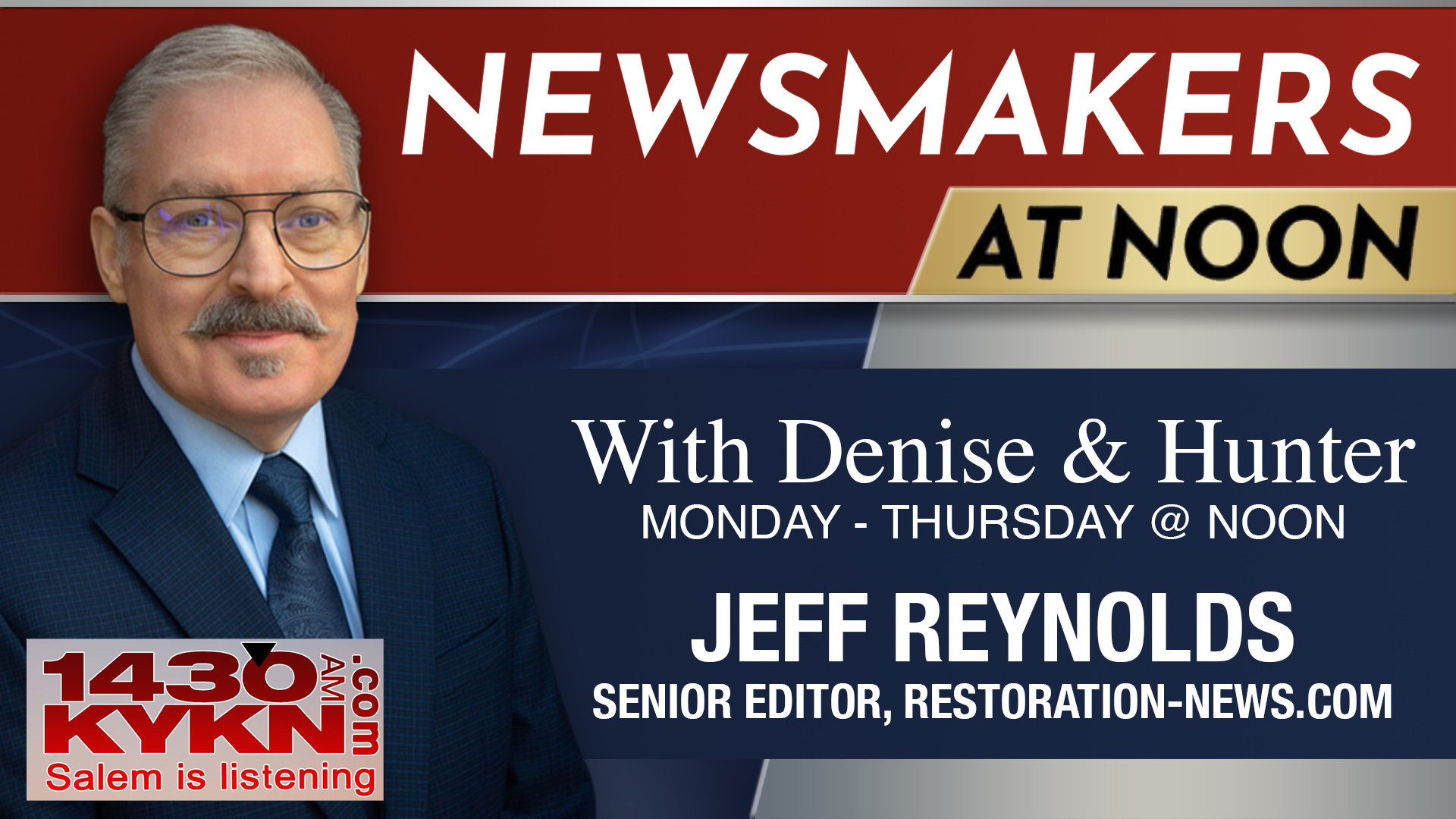 Restoration in the News: The Geopolitical Implications of Iran and Venezuela, and the Oregon Gubernatorial Race